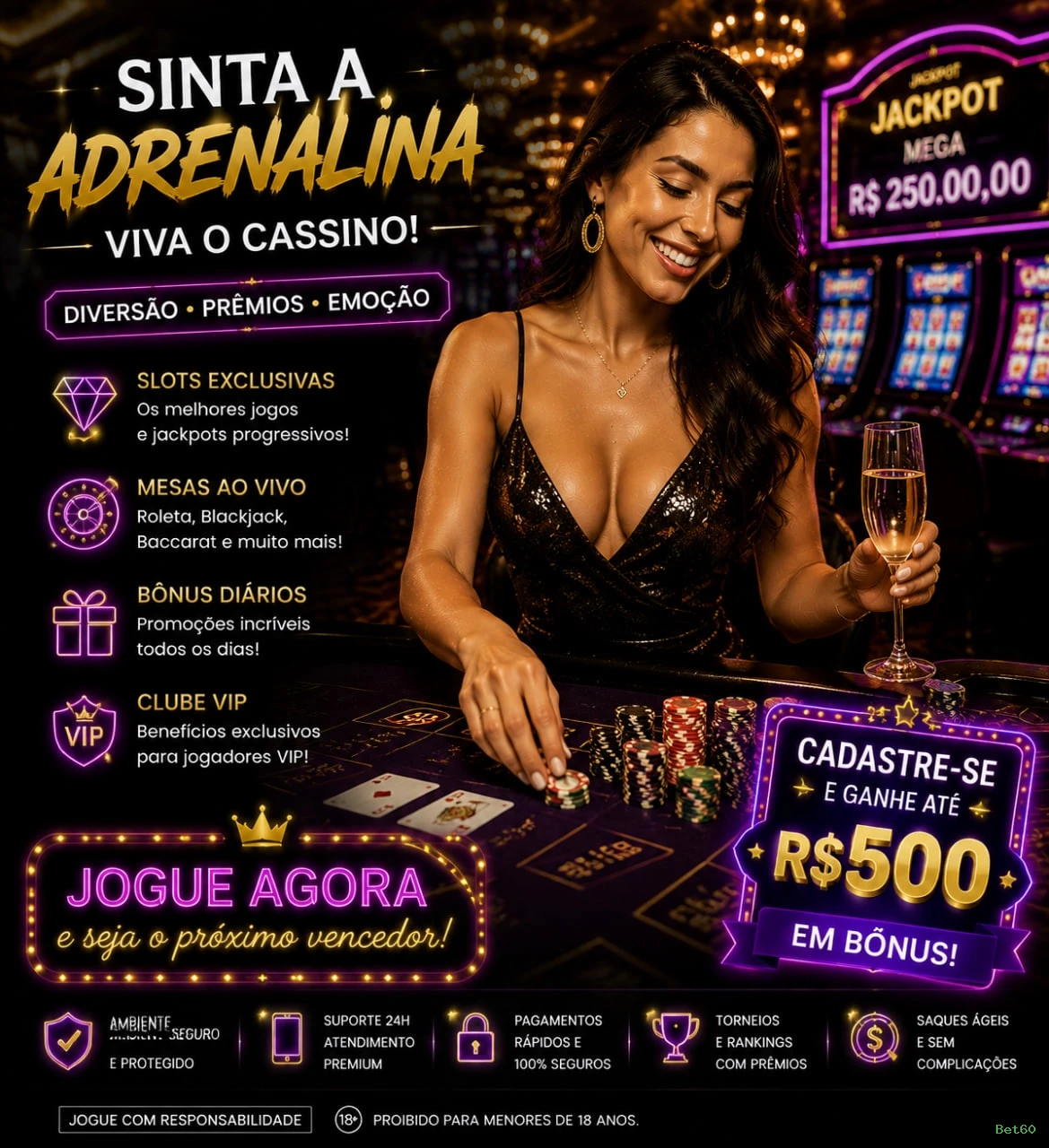 App Bet60 apostas esportivas mobile